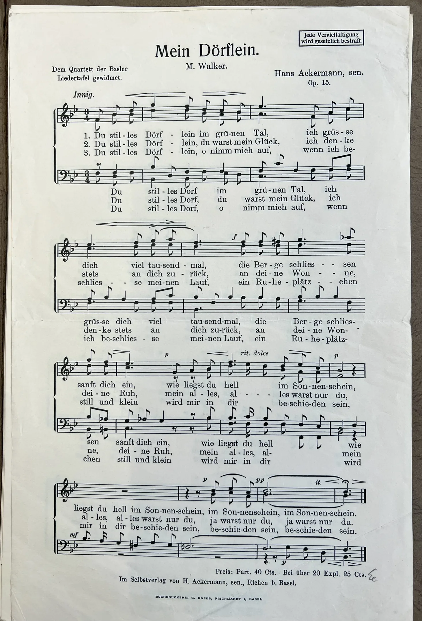 11 - Mein Dörflein